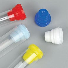 Cap, Plug, Multi-Fit for most 10mm, 12mm, 13mm and 16mm Tubes, Light Blue-5529