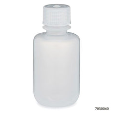 Bottle, Narrow Mouth, PP Bottle, Attached PP Screw Cap, 60mL, 12/Pack-7050060