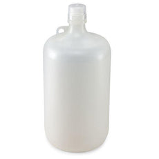 Bottle, Narrow Mouth, PP Bottle, Attached PP Screw Cap, 4 Litres (1 Gallon)-7054000
