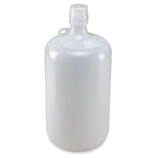 Bottle, Narrow Mouth, LDPE Bottle, Attached PP Screw Cap, 4 Litres (1 Gallon)-7074000