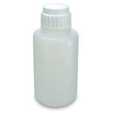 Vacuum Bottle, Narrow Mouth, Heavy Duty PP Bottle, White PP 83mm Screw Cap, 4 Litres (1.0 Gallons) -7084000