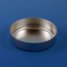 Aluminum Dish, 28mm, 0.3g (8mL), Crimped Side with Tab, 250/Pack, 2 Packs/Unit-8309