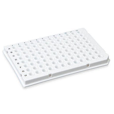 0.1mL 96-Well PCR Plate, Low Profile, Half Skirt (Light Cycler-style) White-PCR-HS-01W