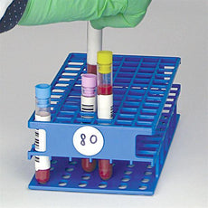 Wireless Tube Rack with RFID for CapTrack CT1 and CT2 models - Full size, 13mm, 72 place, Magenta-456440M-R