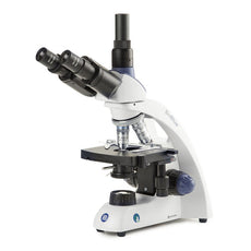 BioBlue Trinocular Compound Microscope Smp 4/10/S40/S100X Oil Objectives With Mechanical Stage - EBB-4253