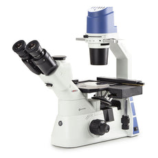 Oxion Inverso Inverted Microscope With Mech, Stage 10/20/40X,5W Led & WithTranspor. Box - EOX-2053-PLPH