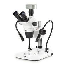 Nexiuszoom Evo Trinocular Stereo Microscope 1:8.4 Zoom Ratio, With Camera - ENZ-1703-S​-DC18