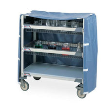 Metro GWSVC41 Blue Glassware Cart Cover for Short Units