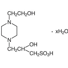 4-(2-Hydroxyethyl)piperazine-1-(2-hydroxypropane-3-sulfonic Acid)Hydrate[Good's buffer component for biological research], 25G - H0772-25G
