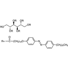1,2,3,4,5,6-Hexa-O-[11-[4-(4-hexylphenylazo)phenoxy]undecanoyl]-D-mannitol, 1G - H1452-1G