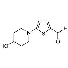 5-(4-Hydroxypiperidin-1-yl)thiophene-2-carboxaldehyde, 200MG - H1550-200MG