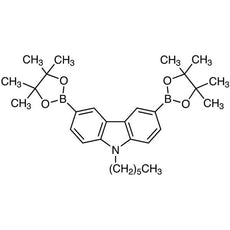 9-Hexyl-3,6-bis(4,4,5,5-tetramethyl-1,3,2-dioxaborolan-2-yl)-9H-carbazole, 5G - H1649-5G