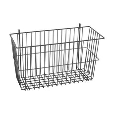 Metro H212B Storage Basket for Super Erecta Wire Shelving, Black, 17.375" x 7.5" x 10"