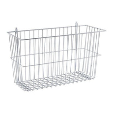 Metro H212C Storage Basket for Super Erecta Wire Shelving and SmartWall Wall Shelving, Chrome, 17.375" x 7.5" x 10"