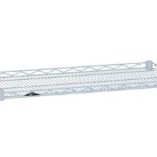 Metro HDM1436W Super Erecta Drop Mat Wire Display Shelf, White, 14" x 36"