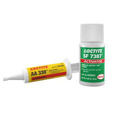 Henkel Loctite 330 Acrylic Adhesive and Activator 25 mL Kit - 1690727