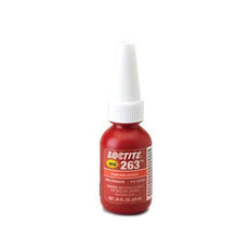 Henkel Loctite 263 Threadlocker Anaerobic Adhesive Red 10 mL Bottle - 1330583
