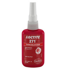 Henkel Loctite 271 Acrylic Anaerobic Adhesive Threadlocker Red 50 mL Bottle - 135381