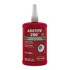 Henkel Loctite 290 Threadlocker Anaerobic Adhesive Wicking Grade Green 250 mL Bottle - 135393