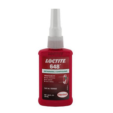 Henkel Loctite 648 Retaining Compound Press Fit Green 50 mL Bottle - 1835920