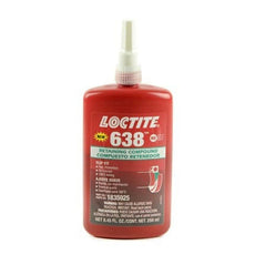 Henkel Loctite 638 Retaining Compound Slip Fit Green 250 mL Bottle - 1835925