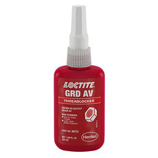 Henkel Loctite 087 Threadlocker Anaerobic Adhesive Red 50 mL Bottle - 195898