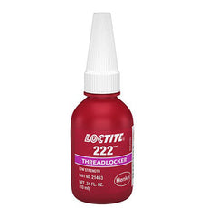 Henkel Loctite 222 Threadlocker Anaerobic Adhesive Purple 10 mL Bottle - 231125