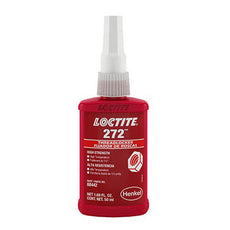 Henkel Loctite 272 Acrylic Anaerobic Adhesive Threadlocker Red 50 mL Bottle - 88442