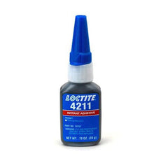 Henkel Loctite 4211 Thermal Resistant Instant Cyanoacrylate Adhesive Black 20 g Bottle - 135302