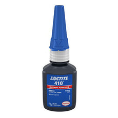 Henkel Loctite 410 Toughened Instant Cyanoacrylate Adhesive Black 20 g Bottle - 135444