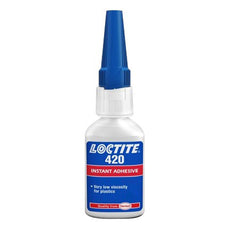 Henkel Loctite 420 Instant Cyanoacrylate Adhesive Clear 1 oz Bottle - 135455