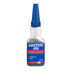 Henkel Loctite 480 Toughened Instant Cyanoacrylate Adhesive Black 20 g Bottle - 135466