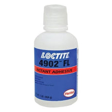 Henkel Loctite 4902 FL Fluorescent Cyanoacrylate Adhesive Clear 1 lb Bottle - 2104199