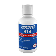 Henkel Loctite 414 Plastic and Vinyl Instant Cyanoacrylate Adhesive Clear 1 lb Bottle - 233803
