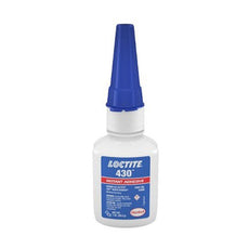 Henkel Loctite 430 Instant Cyanoacrylate Adhesive Clear 1 oz Bottle - 233978
