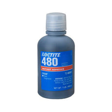 Henkel Loctite 480 Toughened Instant Cyanoacrylate Adhesive Black 1 lb Bottle - 234048