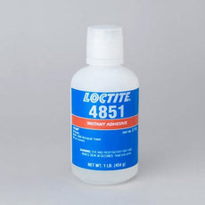 Henkel Loctite 4851 Medical Device Instant Cyanoacrylate Adhesive Flexible Low Viscosity Clear 1 lb Bottle - 524541