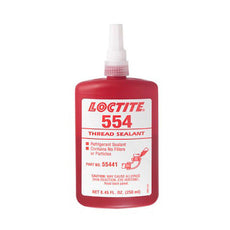 Henkel Loctite 554 Thread Sealants Red 250 mL Bottle - 135489