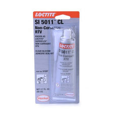 Henkel Loctite SI 5011CL Non-Corrosive RTV Silicone Adhesive Clear 80 mL Tube - 234323