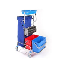 Hydroflex-SaniQuip® EFK 2.2 plus Cleaning Trolley for hygiene areas- 2171005