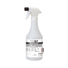 Texwipe 70% Isopropanol, Non-Sterile 16 oz. trigger-spray, 16 oz. bottles, 12 bottles/case - TX167