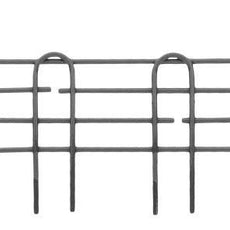 Metro L14N-4-DSG Super Erecta 4" High Stackable Ledge for Wire Shelving, Smoked Glass, 14"