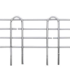 Metro L14N-4C Super Erecta 4" High Stackable Ledge for Wire Shelving, Chrome, 14"