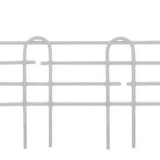 Metro L14N-4W Super Erecta 4" High Stackable Ledge for Wire Shelving, White, 14"