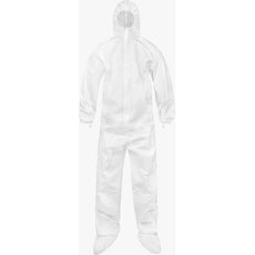 CleanMax Clean Manufactured Disposable Coveralls Non-Sterile, with Attached Hood and Boots, XL, 25/CS - CTL414CM-XL