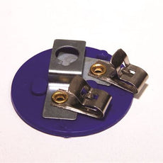 Miniature Lamp Holder, Fahnestock Clips - LMPR02