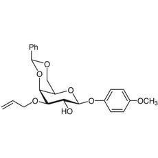 4-Methoxyphenyl 3-O-Allyl-4,6-O-benzylidene-beta-D-galactopyranoside, 1G - M1589-1G