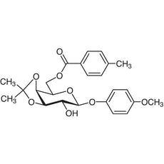 4-Methoxyphenyl 3,4-O-Isopropylidene-6-O-(4-methylbenzoyl)-beta-D-galactopyranoside, 1G - M1594-1G