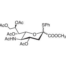 Methyl 5-Acetamido-4,7,8,9-tetra-O-acetyl-3,5-dideoxy-2-S-phenyl-2-thio-D-glycero-D-galacto-2-nonulopyranosylonate, 1G - M1706-1G