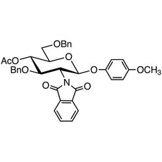 4-Methoxyphenyl 4-O-Acetyl-3,6-di-O-benzyl-2-deoxy-2-phthalimido-beta-D-glucopyranoside, 5G - M1834-5G